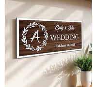 FCLYDER Targa Decorativa da Parete in legno 3D Personalizzata, Segni in Legno Personalizzati per Regalo, Segno da Parete in Legno, Ciondolo da Parete per La Famiglia