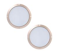 Fcnjsao 2 Pz Resistente all'usura Altoparlante Mesh Guard Con Bordo Rinforzato Compatibile Per 2 3 4 5 6.5 8 10 Pollice Driver Metallo Mesh Griglia Copertura Bordi