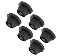 Fcnjsao 2X Supporto per Filtro dell'aria Auto Inserti in Gomma Montaggio a Tazza Compatibile con 206 207 307 308 1007 Boccole in Gomma Nere 1422A3