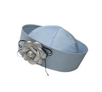 Fcnjsao Cappello da capitano rosa 3D costume per donne adolescenti per marinai abbigliamento da festa ragazza costume cosplay