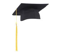 Fcnjsao Cappello da laurea con design antiscivolo per laurea, per eventi di inizio e riunioni di alunni laureati Dressingup Copricapo confortevole per laurea con fodera morbida