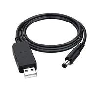 Fcnjsao Cavo adattatore USB di tensione verso l'alto con spina DC5 da 5 mm Step Up cavo modulare accessorio