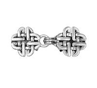 Fcnjsao Clip vintage Hollow Out per maglioni, design elegante in lega per donne alla moda e forniture per ufficio