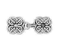 Fcnjsao Clip vintage Hollow Out per maglioni, design elegante in lega per donne alla moda e forniture per ufficio