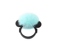 Fcnjsao Copertura per microfono professionale da bavero peloso parabrezza per microfono Lavalier Parabrezza Lavalier Mic Wind Muff