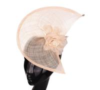 Fcnjsao Elegante cappello a cilindro per donne Cosplay Hairpieces accessori per capelli festa copricapo per matrimoni ed eventi di ballo
