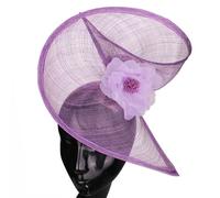 Fcnjsao Elegante cappello a cilindro per donne Cosplay Hairpieces accessori per capelli festa copricapo per matrimoni ed eventi di ballo