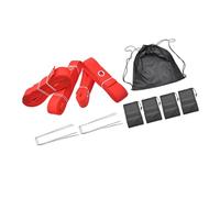 Fcnjsao Linea di confine di pallavolo all'aperto Linea Beach Volley Con Chiodi A Terra Per Prati Sport All'aperto Campi Enduring Tessitura Marker