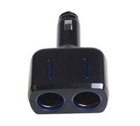 Fcnjsao Presa di alimentazione per auto a 2 fori per ricarica da auto 80 W adattatore splitter di ricarica rapida per camion SUV barche 12 V-24 V