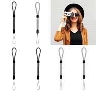 Fc'Noqgn Cinturino da Polso da Polso, 6 Pezzi, Cinturino da Polso in Nylon Regolabile, Cinturino da Polso per Cellulare Fotocamera, Chiavi, chiavetta USB, Portafoglio, Badge identificativo