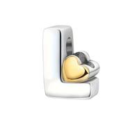Fc'Noqgn Lettere Charms Perline Charms Lettera L Charms Perline europee per bracciali e collane