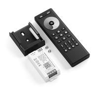 FCOB 5050SMD COB DIM C01W WiFi Controllore&RC01RFB Kit di controllo remoto | Compatibile Alexa Google Assistant 4 zone RF 2.4GHz Controllo di gruppo senza fili DIM (+V -V) 2pin Strisce LED DC12V DC24V