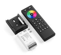 FCOB 5050SMD COB RGBCCT C05RF Controllore e telecomando RF RC03RFB Kit 4 zone RF 2.4GHz telecomando senza fili Gruppo di controllo PWM RGBCCT (+R G B C W) 6pin striscia LED DC5V DC12V DC24V