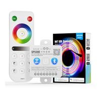 FCOB WiFi Bluetooth Controllore SP530E e RB3 2.4Ghz RGB RGBW RF Remoto Kit Adatto per COB SMD PWM/SPI WS2811 WS2812B WS2814 SK6812 ecc RGB RGBW Strisce LED DC5V DC12V DC24V