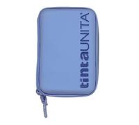 FCP Astuccio Scuola Tinta Unita Pool Over One Time zip completo Celeste Azzurro + omaggio portachiave fischietto