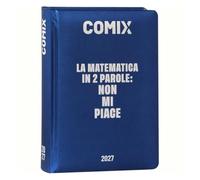 FCP DIARIO AGENDA COMIX EASY 2026/27 SUPERDIARIO DATATO STANDARD 13 MESI COLORE BLU METALLIZZATO