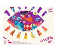 FCP GIOCO PER BAMBINI ''INSPIRED BY-COME IN UN SOGNO'' PITTURA CON ACQUERELLI ISPIRANDOSI AI QUADRI DI MARC CHAGALL - CON LIBRETTO GUIDA - ETA' 7-99