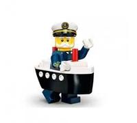 FCP Lego 71034 Minifigures Serie 23, Set Bustine in Edizione Limitata 2022, Collezione con 1 di 12 Scegli Il Tuo Personaggio (Capitano TRAGHETTO)