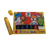 fcp Tempera solida multicolore stick 6 colori per Arti e artigianato