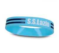 FCP VANNISPORT Bracciale Lazio in Silicone Celeste SS Biancoceleste Aquila Ufficiale Uomo Adulto Ragazzo Unisex Accessori