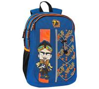 FCP ZAINO SCUOLA Lyon WGF Gamer tondo organizzato Doppio Scomparto + OMAGGIO Portachiave Cubo e Penna Multicolore