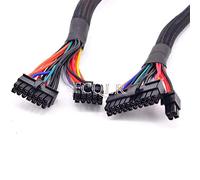 FCQLR 14pin 10pin to 24pin ATX Power Cavo per Corsair AX1500i AX1200i AX860i AX760i