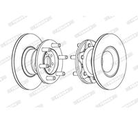 FCR104A DISCO FRE.ANT.DAILY I-FURG. (Prezzo singolo) Ferodo