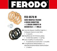 KIT COMPLETO FRIZIONE FERODO CON MOLLA PER PIAGGIO VESPA PK 50 XLS 50 1986 V5S2T