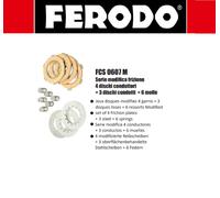 Ferodo Set completo dischi frizione FCS0607M per Piaggio Vespa 150 VBB2T 1963-1966