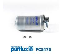PURFLUX FCS475 Filtro carburante Cartuccia filtro Compatibilità con VW POLO 9N, SEAT Ibiza III Hatchback 6L, SKODA FABIA 6Y2 Fabia I Combi 6Y5