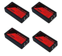 Fcuajdkq 4X 2 Port POE Extender 100Mbps con IEEE 802.3Af Standard per NVR IP Camera AP VOICE POE Estendere 100 Metri