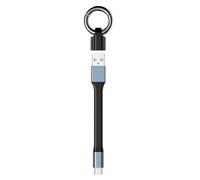Fcuajdkq Dati di Ricarica Mini 3A USB Type-C Portatile QC 3.0 Corto USB Tipo C per Dispositivi USB Tipo C,A
