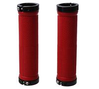 Fcuajdkq Doppia Strada Monti BMX Biciclette Blocco Bici su Maniglie di Blocco - Rosso