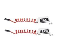 Fcuajdkq Lampada taxi per auto modello 1/10 RV 1/8 arrampicata fuoristrada grande lampada per taxi R160