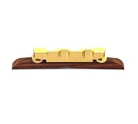 Fcuajdkq Ponte di Chitarra Galleggiante in Metallo e Legno in Palissandro per Strumento Musicale Chitarra Jazz Archtop