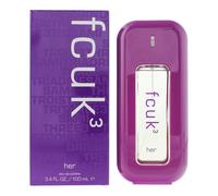 FCUK 3 Her Eau De Toilette 100ml Womens Perfume