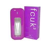 FCUK3 Eau De Toilette Spray 100ml Profumo Donna Fruity Floral