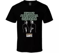 FCVesdxa44 The Boondock Saints Prayer T Shirt Black L