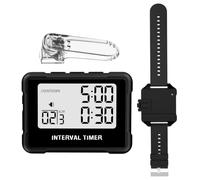 FCXJTU Timer a intervalli di ricarica, cronometro e cinturino - Bundle