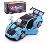 FCXVXCL Modello di Auto 911 GT3 RS Veicolo Giocattolo Modellino Realistico Auto in Scala 1:36 Collezione Pressofuso in Lega Ideale Per Bambini dai 3 Anni e Collezionisti,Bule