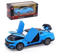 FCXVXCL Modello di Auto Comaro Veicolo Giocattolo Modellino Realistico Auto in Scala 1:36 Collezione Pressofuso in Lega Ideale Per Bambini Dai 3 Anni e Collezionisti Blu