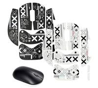 FCXVXCL Set di Nastro Adesivo Mouse Grip Tape, 2PCS Nastro da Gioco Mouse Tape Ultra Sottile, Copertura Completa Adesivi per Topo Che Assorbono Il Sudore, Accessori per Topo da Gioco