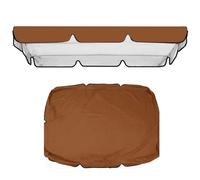 FCZVWPR Copertura Superiore for Altalena di Ricambio, Copertura Superiore for Ombrellone, Copertura for Sedia A Dondolo for Portico, Adatta for Giardino Esterno(Green,164 * 114 * 15cm)