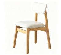 FCZVWPR Sedia For Sala D'attesa, Sedia For Computer Con Schienale Basso, Sgabello Da Lavoro, Sgabello Da Bar, Confortevole Imbottito, For Soggiorno, Sala Da Pranzo(White)