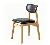 FCZVWPR Sedia For Sala D'attesa, Sedia For Computer Con Schienale Basso, Sgabello Da Lavoro, Sgabello Da Bar, Confortevole Imbottito, For Soggiorno, Sala Da Pranzo(Black)