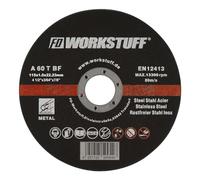 FD-Workstuff Set di 30 Dischi da Taglio Inox da 115 x 1,0 mm | FD-Workstuff | Accessorio Professionale per Smerigliatrici | Taglio Preciso e Senza Sforzo di