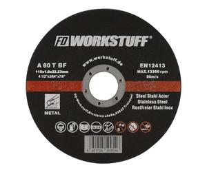 FD-Workstuff Set di 30 Dischi da Taglio Inox da 115 x 1,0 mm | FD-Workstuff | Accessorio Professionale per Smerigliatrici | Taglio Preciso e Senza Sforzo di