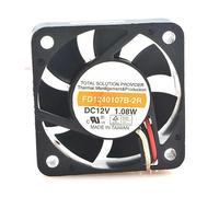 FD1240107B-2R 12V 1.08W double ball fan 40x40x10mm 3wire Cooling fan