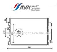 FDA5484D Condensatore, Climatizzatore (AVA)