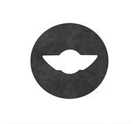 FDAIUN Adesivi decorativi per BMW Mini Cooper F54, F55, F56, F57, F60, per modelli fino al 2018, colore: nero